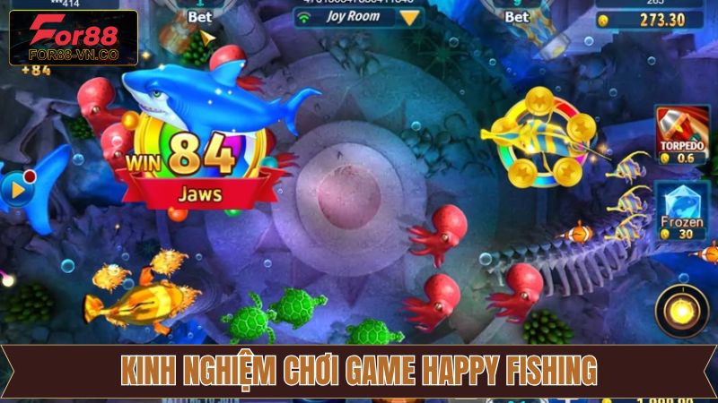 Kinh nghiệm chơi Fishing Happy đỉnh cao từ bậc thầy